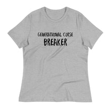 Load image into Gallery viewer, "Generational Curse Breaker" Women's Relaxed T-Shirt