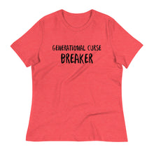 Load image into Gallery viewer, "Generational Curse Breaker" Women's Relaxed T-Shirt